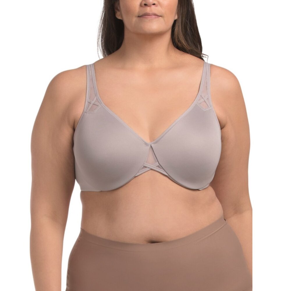 Paramour Grey Full Figure Amaranth Unlined Minimi… - image 1